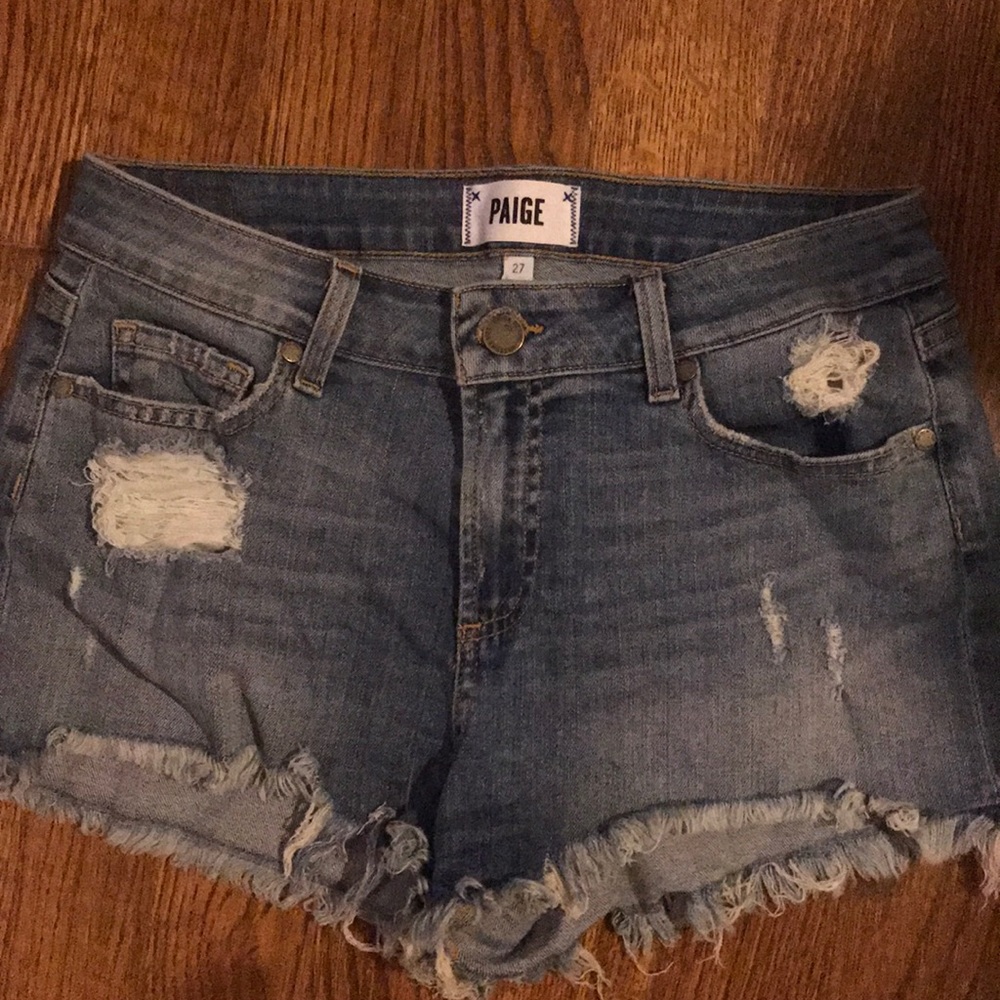 PAIGE denim shorts